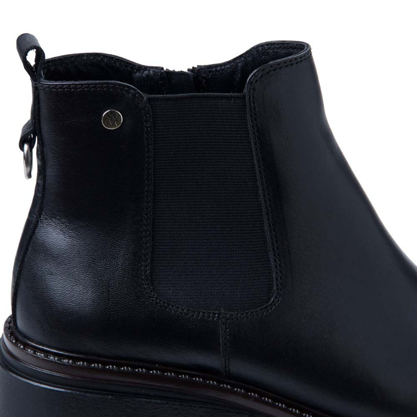 BOTÍN CHELSEA CASUAL FER-2540 NEGRO VIALE CUERO - 3