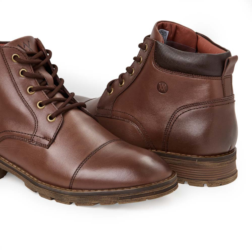 BOTÍN DERBY CASUAL JOSE-2532 AFRICANO VIALE HOMME CUERO - 2