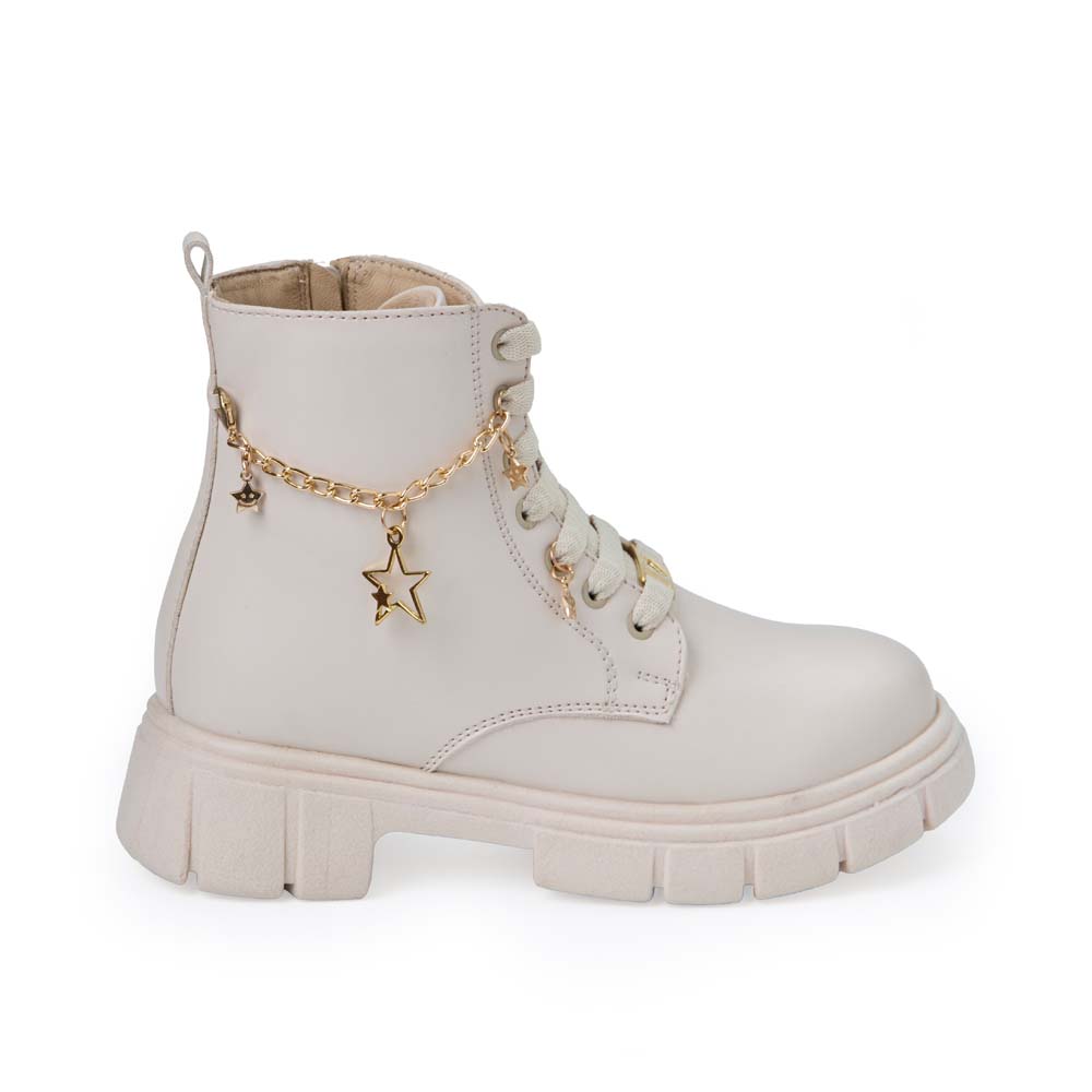 BOTÍN DERBY CASUAL LIA-2535 HUESO PIAZZA KIDS - 1