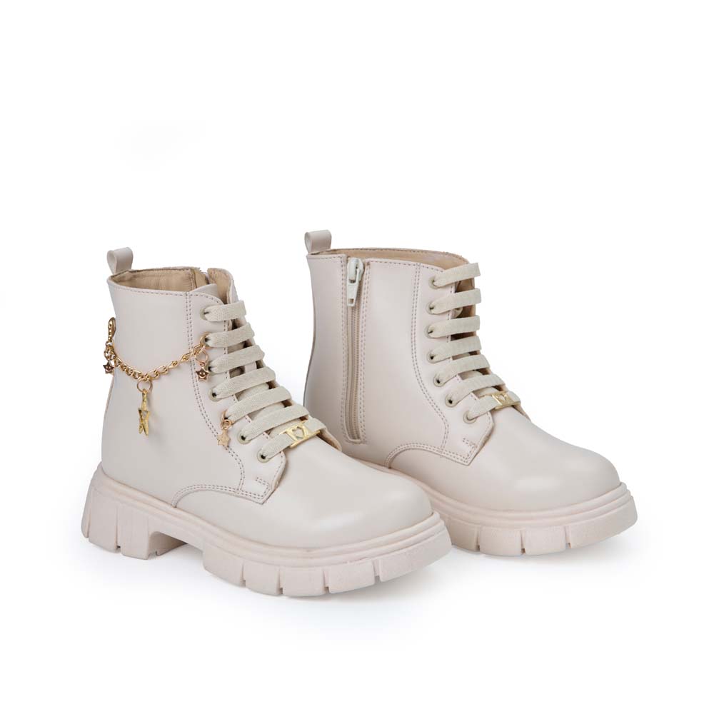 BOTÍN DERBY CASUAL LIA-2535 HUESO PIAZZA KIDS - 3