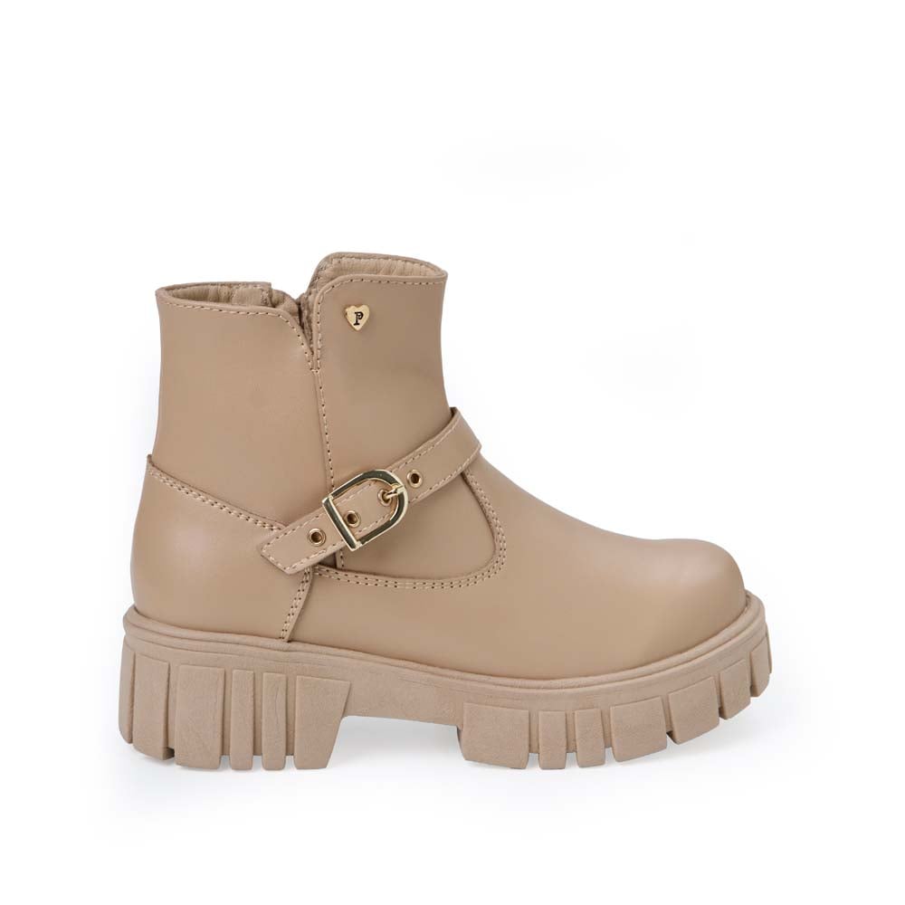 BOTÍN CASUAL LIA-2526 BEIGE PIAZZA KIDS - 1