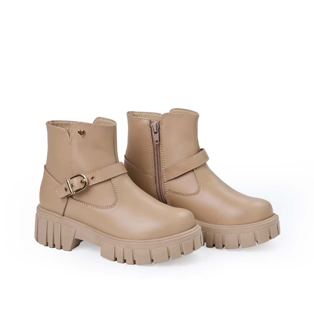 BOTÍN CASUAL LIA-2526 BEIGE PIAZZA KIDS - 2
