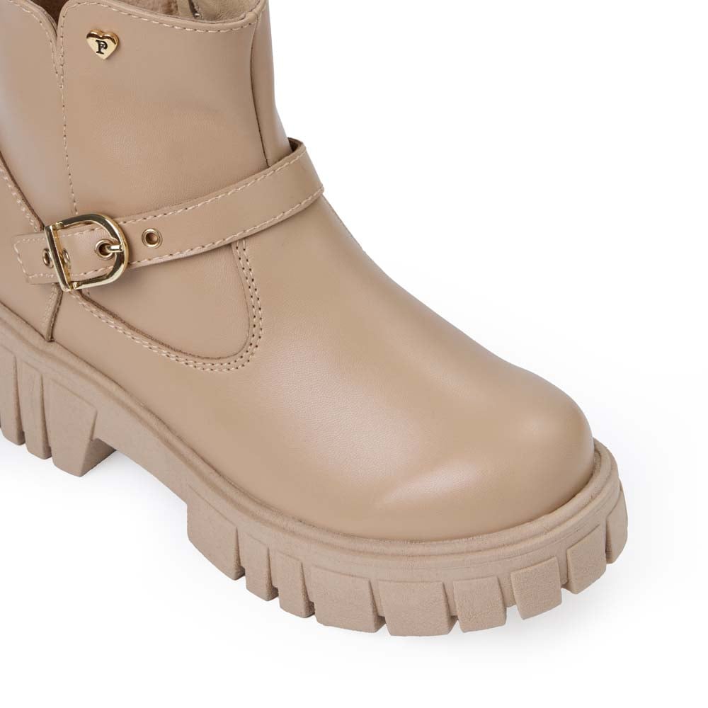 BOTÍN CASUAL LIA-2526 BEIGE PIAZZA KIDS - 3