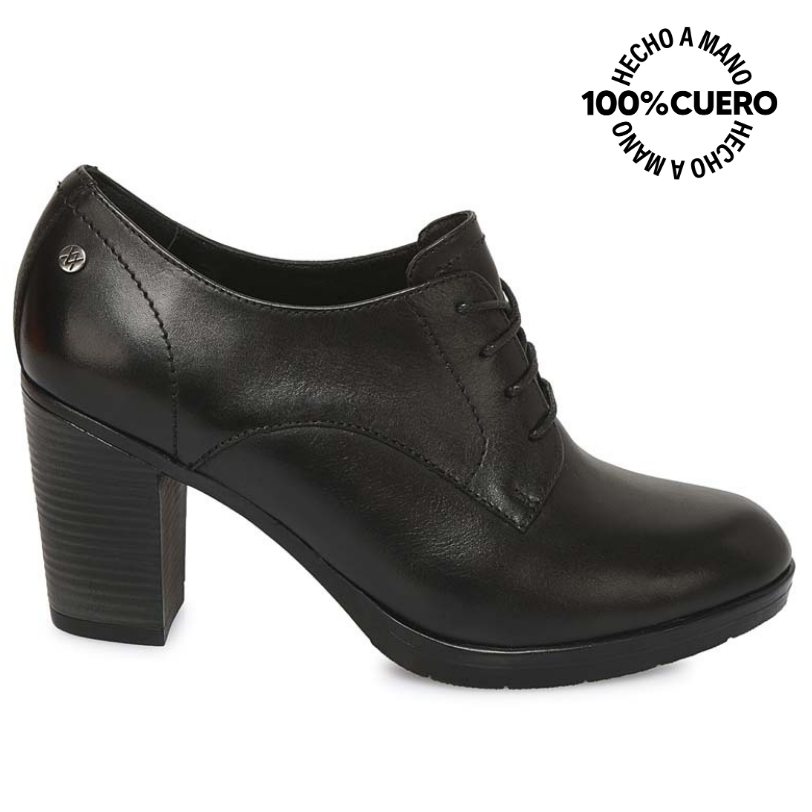 TOBILLERA DERBY CASUAL ALE-2534 NEGRO VIALE CUERO - 1