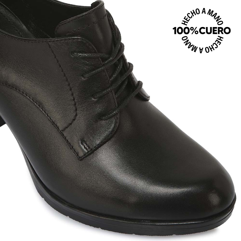 TOBILLERA DERBY CASUAL ALE-2534 NEGRO VIALE CUERO - 3