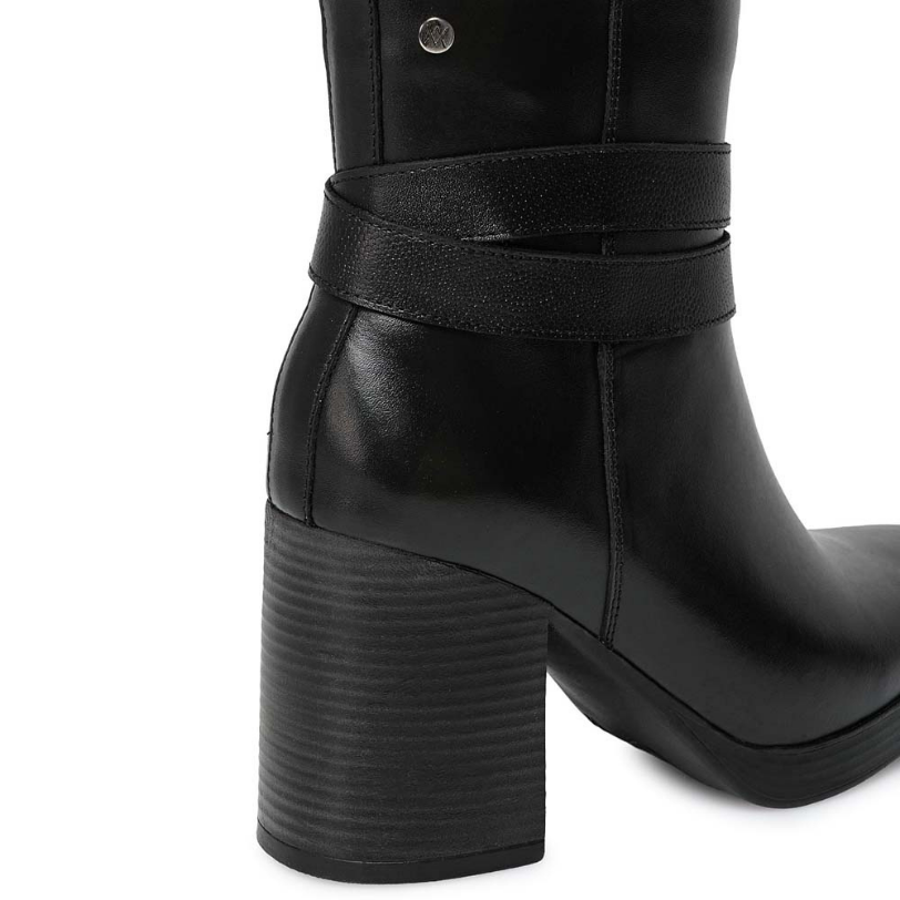 BOTÍN CHELSEA CASUAL FER-2541 NEGRO VIALE CUERO - 3