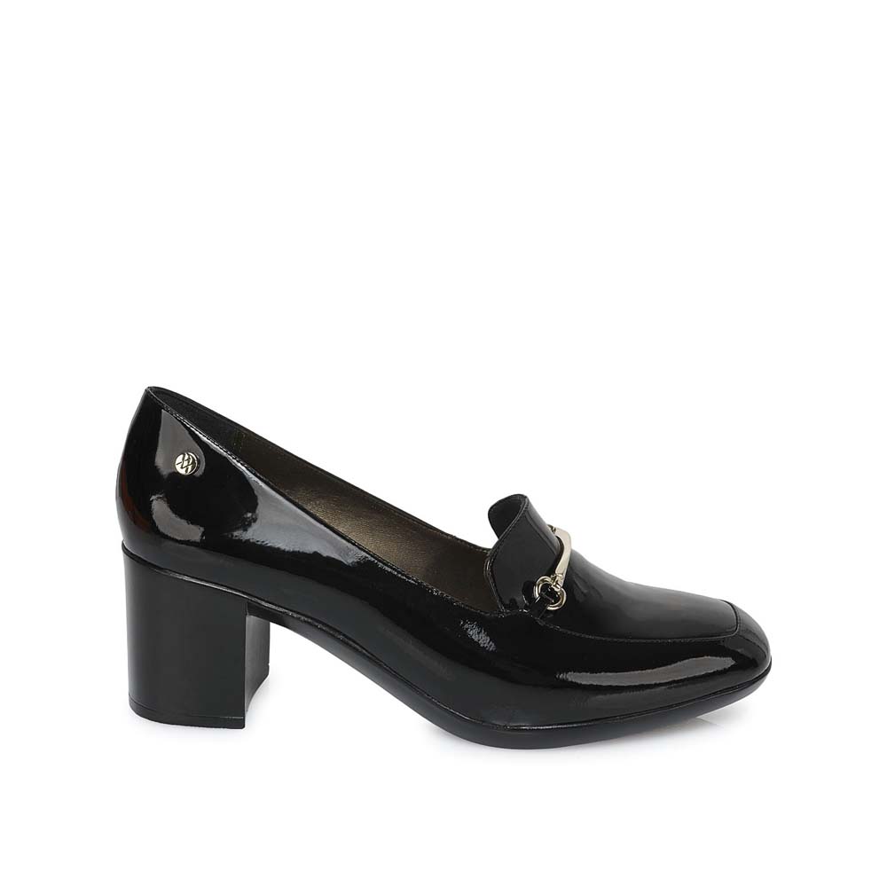ZAPATO MOCASÍN CASUAL DAYA-2516 NEGRO VIALE CUERO - 1
