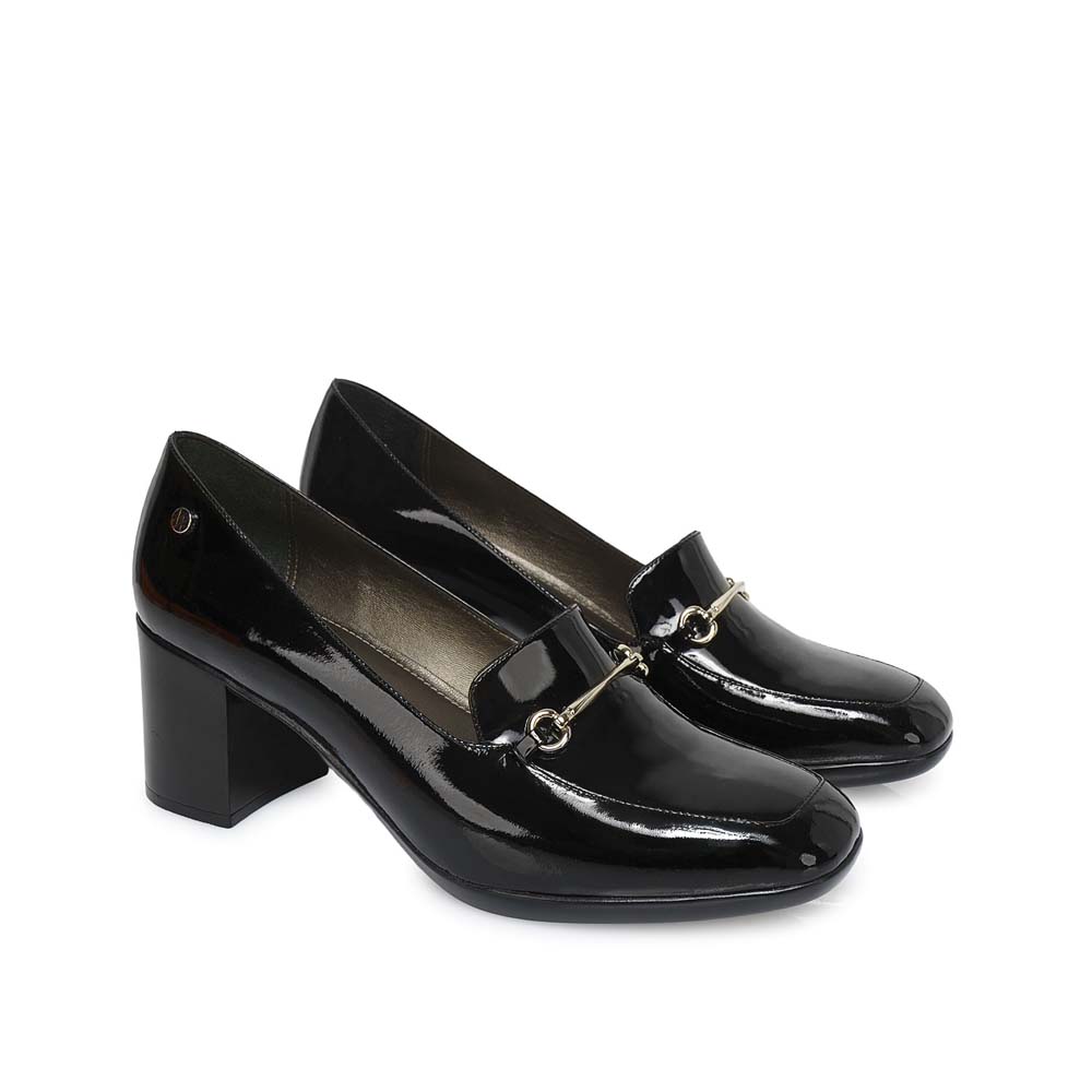 ZAPATO MOCASÍN CASUAL DAYA-2516 NEGRO VIALE CUERO - 2