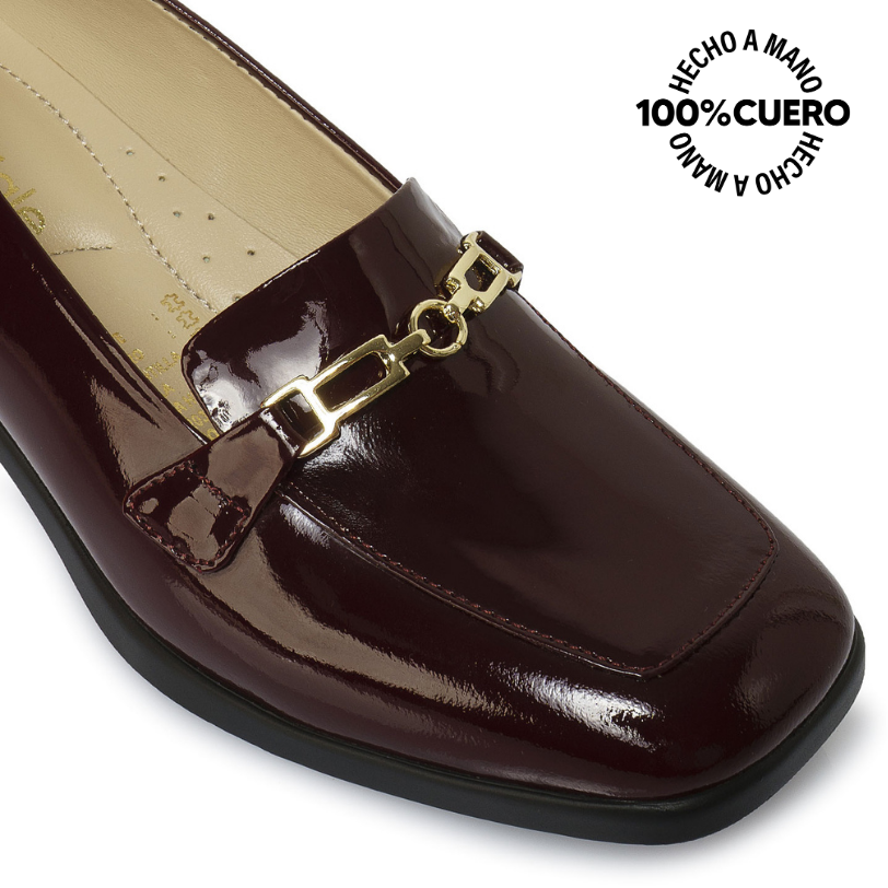ZAPATO MOCASÍN CASUAL TASTE-2520 CHERLAQ VIALE CUERO - 3