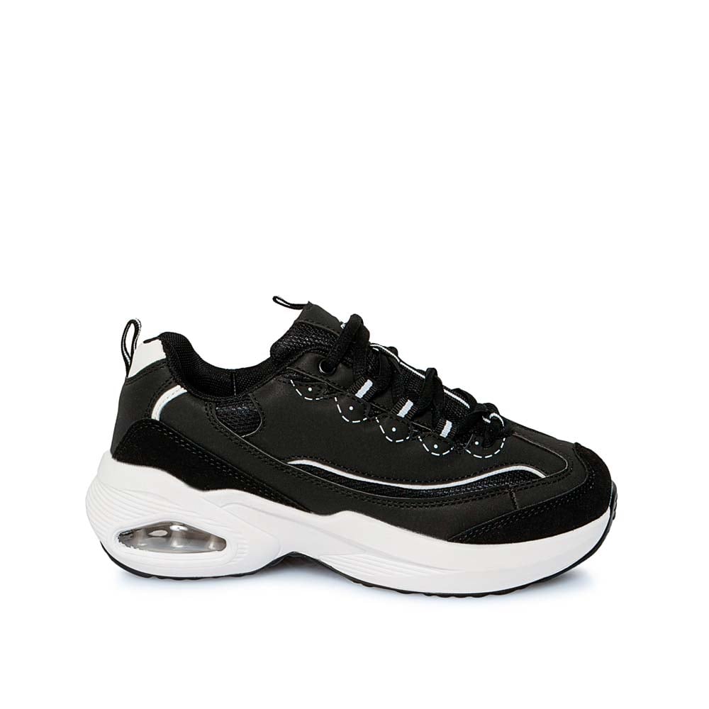 ZAPATILLA CASUAL ELA-2503 NEGRO ROUTT - 1