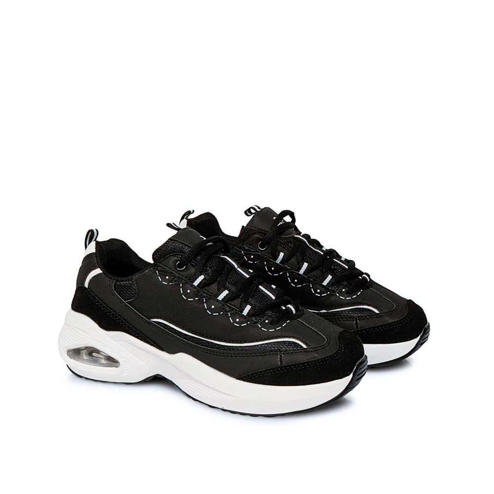 ZAPATILLA CASUAL ELA-2503 NEGRO ROUTT - 4