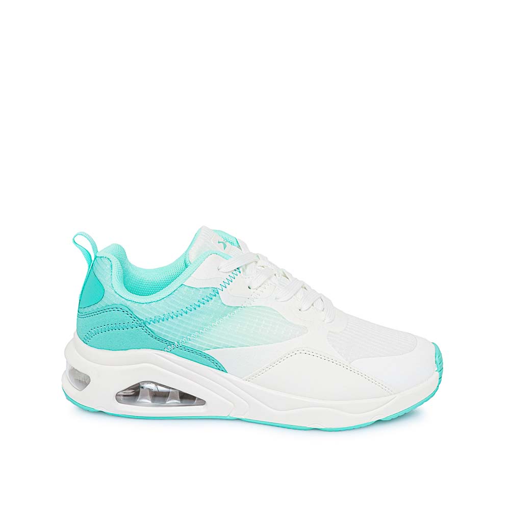 ZAPATILLA CASUAL ELA-2501 BLANCO/AQUA ROUTT - 1