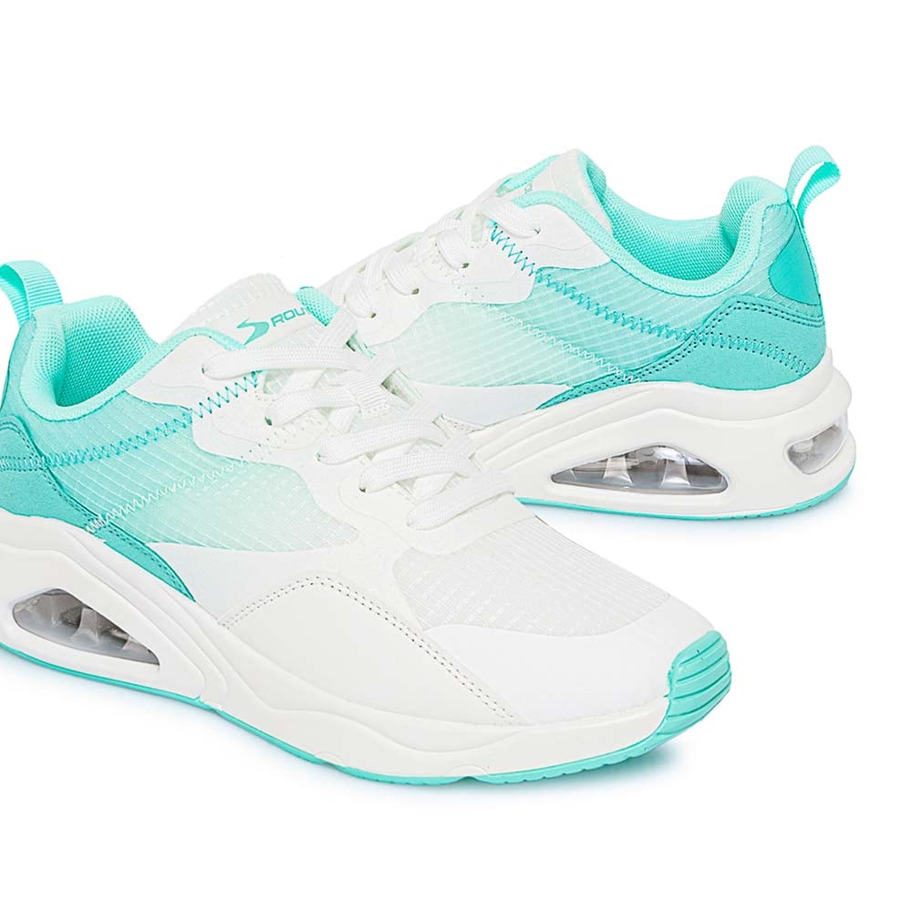ZAPATILLA CASUAL ELA-2501 BLANCO/AQUA ROUTT - 3