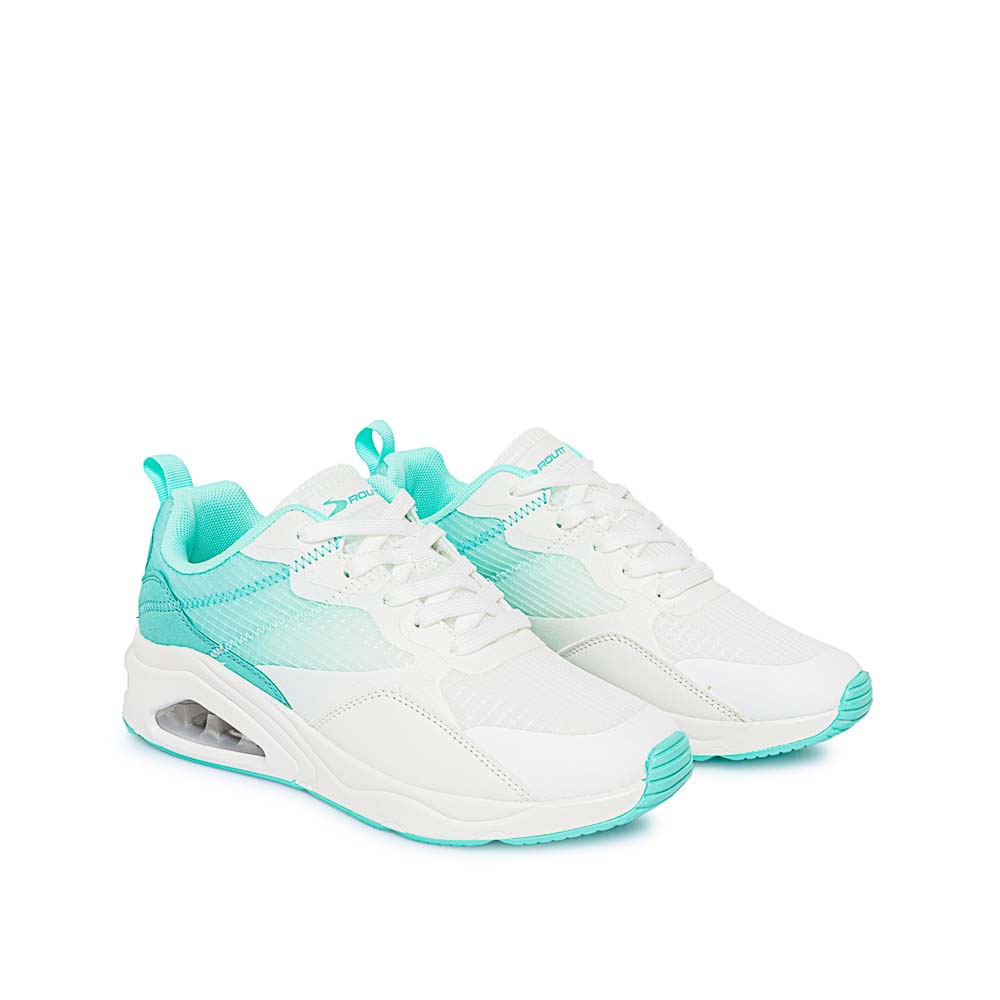ZAPATILLA CASUAL ELA-2501 BLANCO/AQUA ROUTT - 4