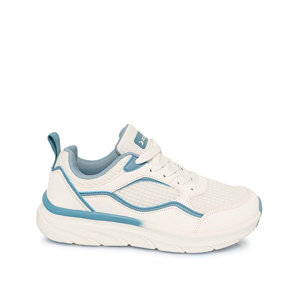 ZAPATILLA CASUAL ELA-2507 BLANCO/ACERO ROUTT - 1