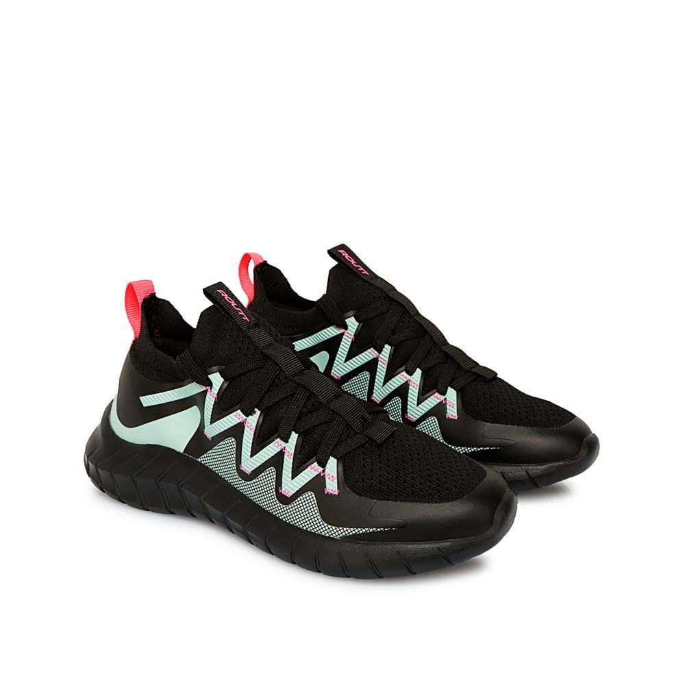 ZAPATILLA CASUAL ELA-2510 NEGRO ROUTT - 4
