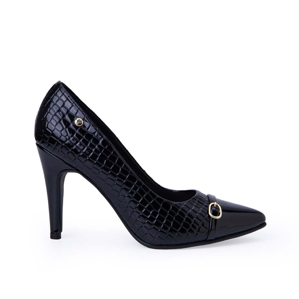 ZAPATO STILETTO CASUAL KATHE-2536 NEGRO PIAZZA - 1