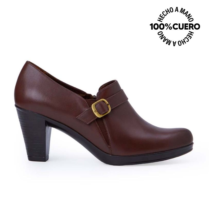 TOBILLERA JODHPUR CASUAL INFORMAL DAYA-2515 AFRICANO VIALE CUERO - 1