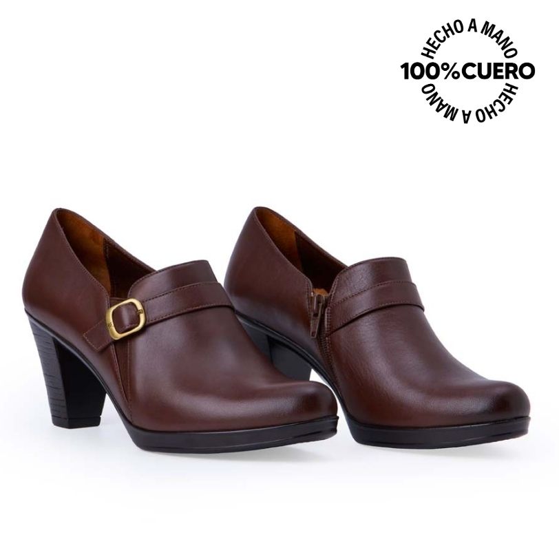 TOBILLERA JODHPUR CASUAL INFORMAL DAYA-2515 AFRICANO VIALE CUERO - 4