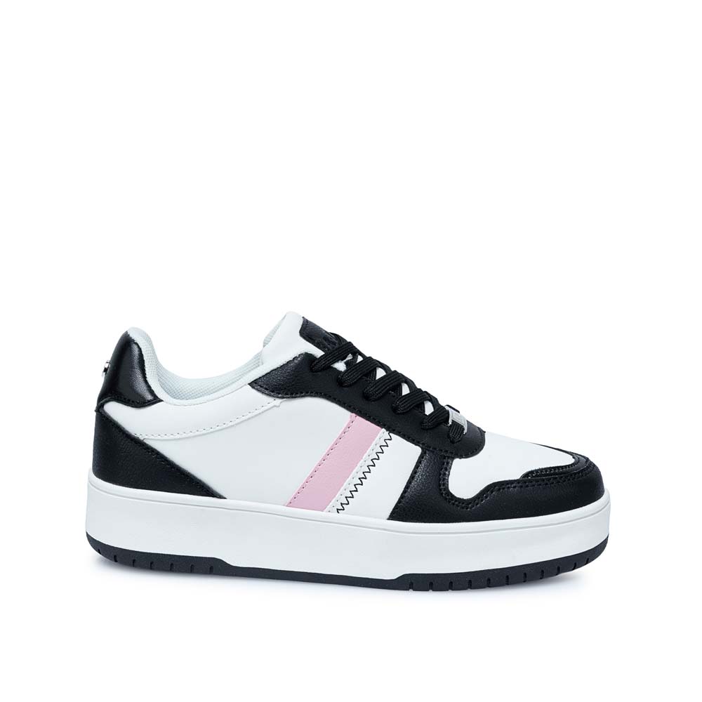 ZAPATILLA CASUAL VALE-2510 BLANCO/NEGRO ADV - 1