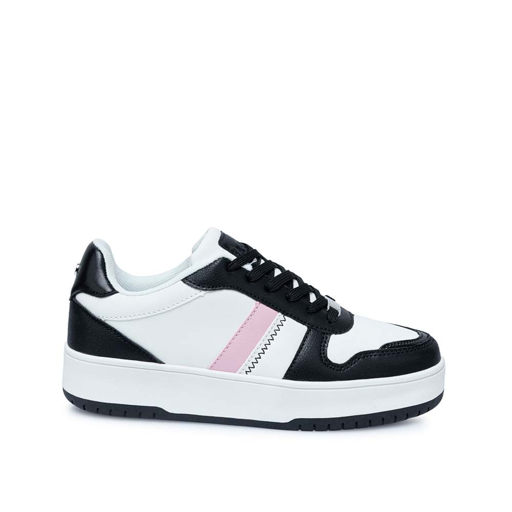 ZAPATILLA CASUAL VALE-2510 BLANCO/NEGRO ADV - 1