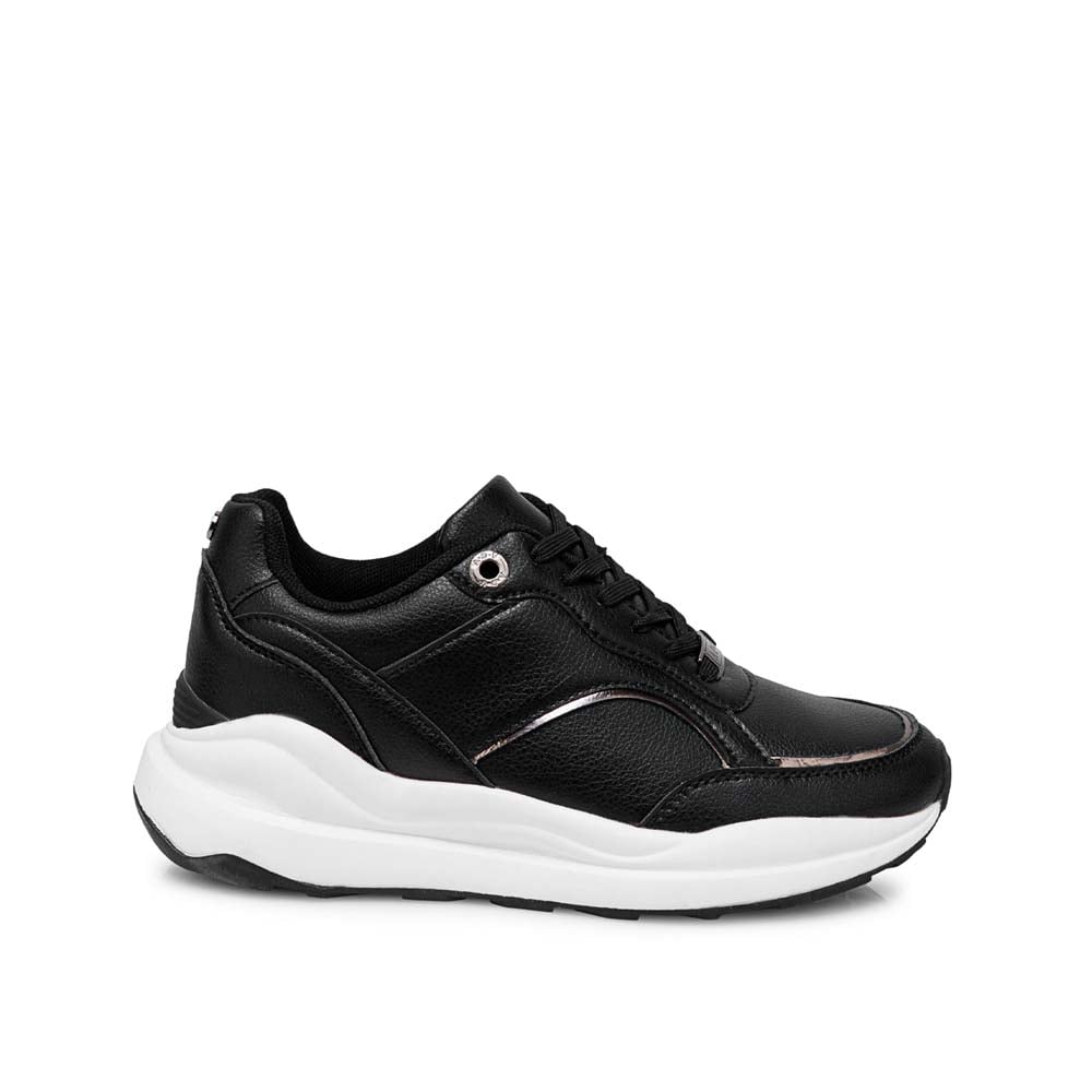 ZAPATILLA CASUAL VALE-2506 NEGRO/PELTR ADV - 1