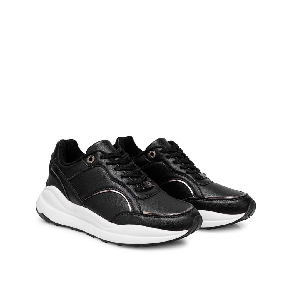 ZAPATILLA CASUAL VALE-2506 NEGRO/PELTR ADV - 3