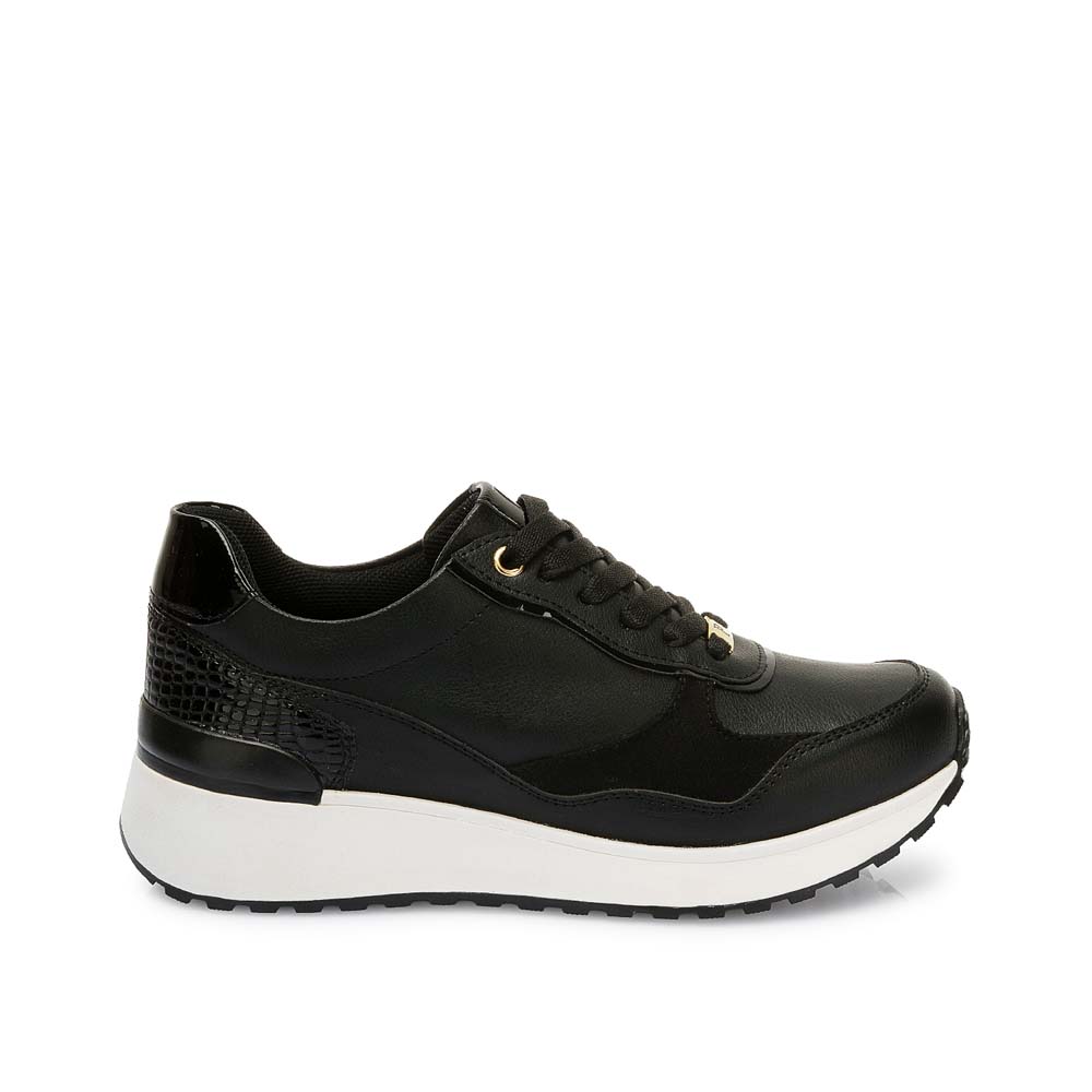 ZAPATILLA CASUAL NORA-2515 NEGRO PIAZZA - 1