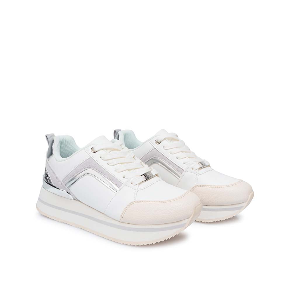 ZAPATILLA CASUAL VALE-2505 BLANCO/GRIS ADV - 3