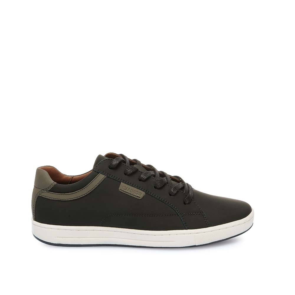 ZAPATILLA CASUAL UDX-005 NEGRO CALIMOD CUERO - 1