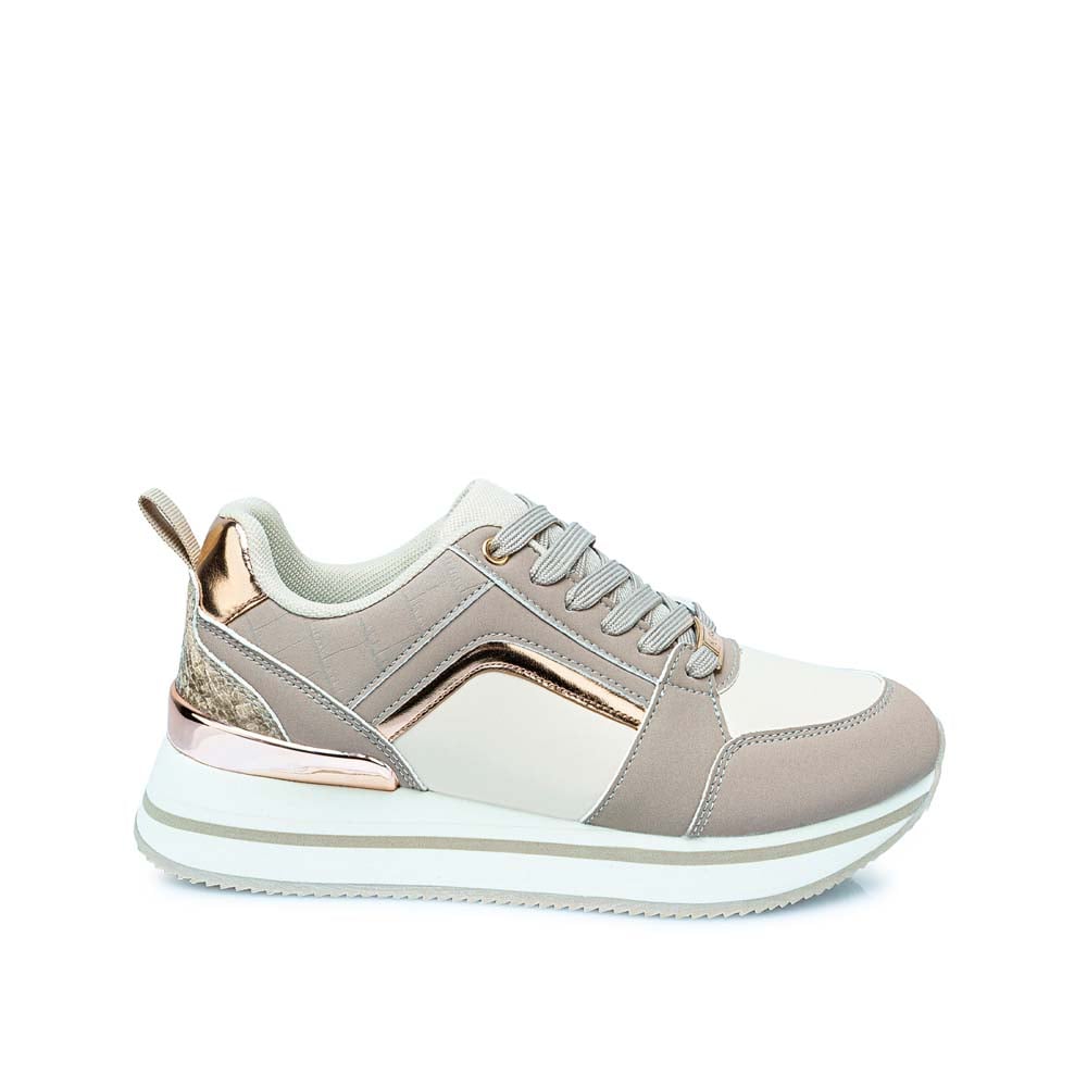 ZAPATILLA CASUAL VALE-2505 TAU/ORO RO ADV - 1