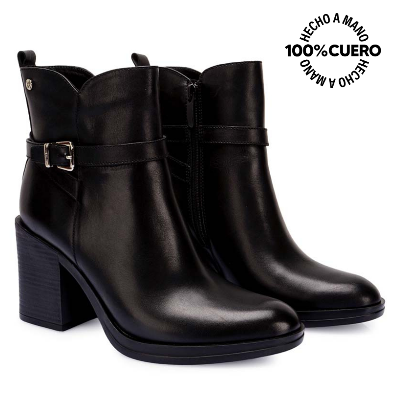 BOTIN JODHPUR FER-2543 NEGRO CUERO VIALE - 4