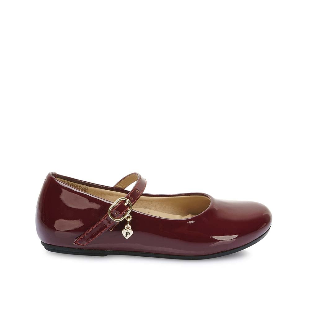 ZAPATO BALLERINA CASUAL MADIS-2520 VINO PIAZZA KIDS - 1