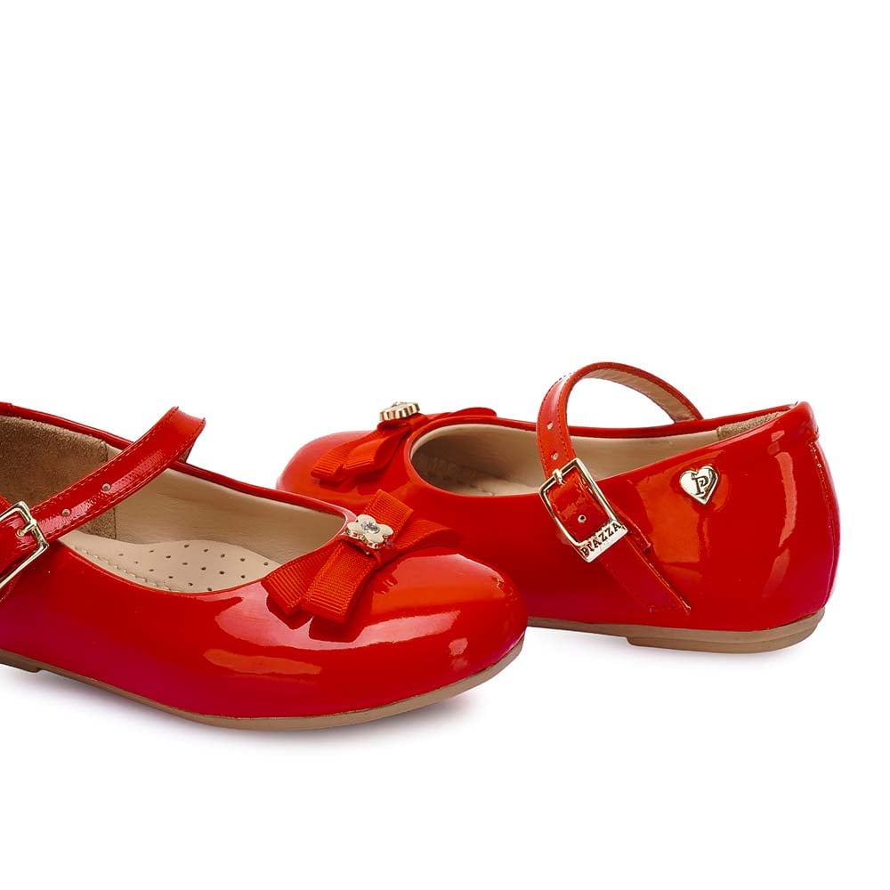 ZAPATO BALLERINA CASUAL MADIS-2524 ROJO PIAZZA KIDS - 2