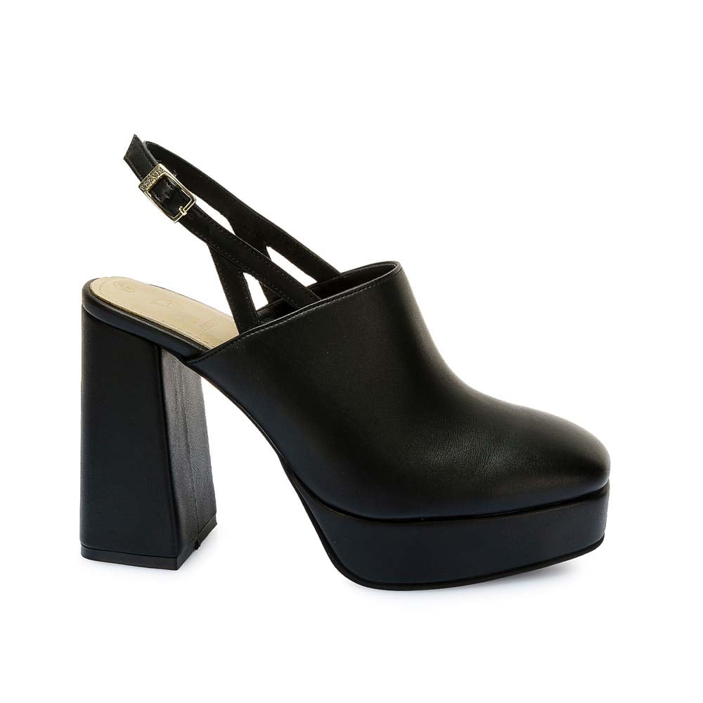 ZAPATO SUECO CASUAL KATHE-2537 NEGRO PIAZZA - 1