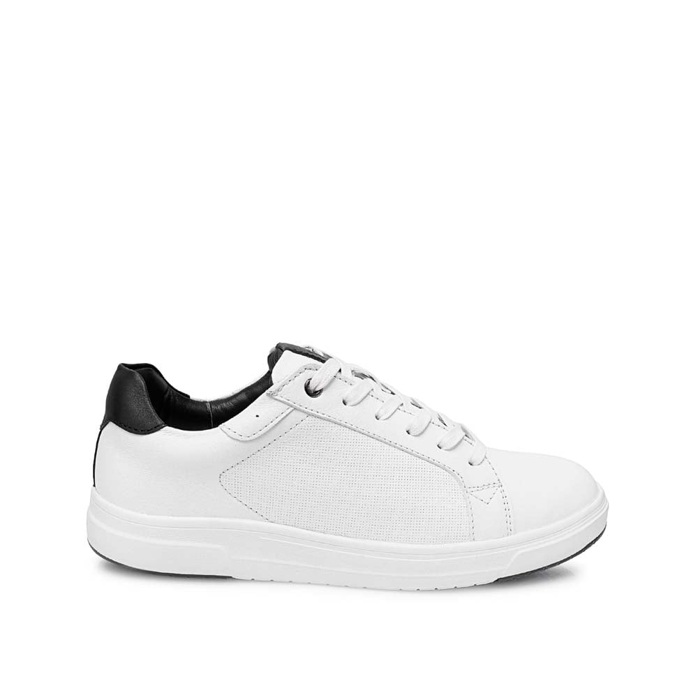 ZAPATILLA CASUAL RICARDO-2525 BLANCO VIALE HOMME CUERO - 1