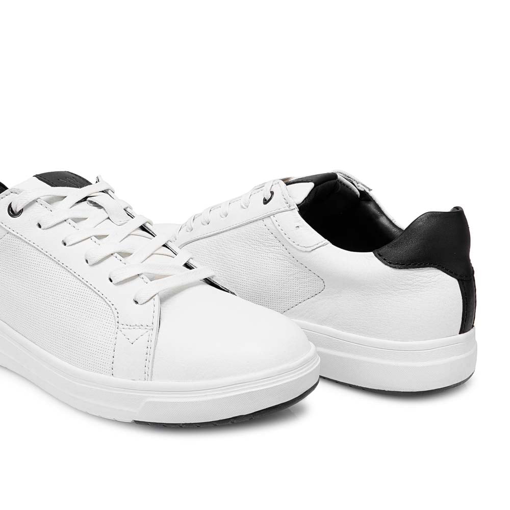 ZAPATILLA CASUAL RICARDO-2525 BLANCO VIALE HOMME CUERO - 2