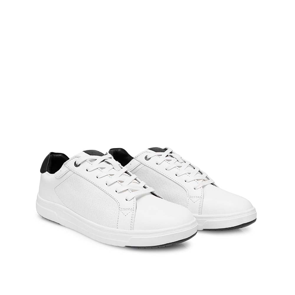 ZAPATILLA CASUAL RICARDO-2525 BLANCO VIALE HOMME CUERO - 3