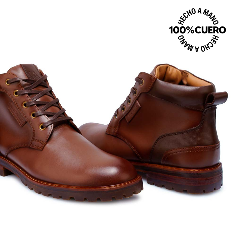 BOTÍN DERBY CASUAL RICARDO-2516 TOFFE VIALE HOMME CUERO - 2