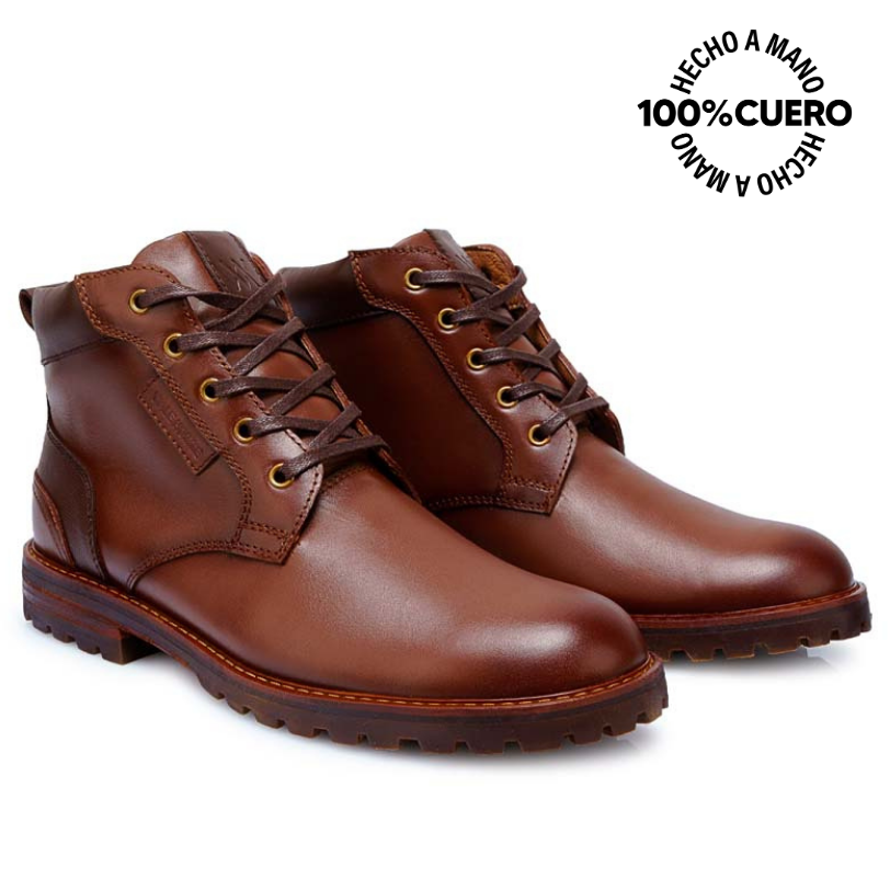 BOTÍN DERBY CASUAL RICARDO-2516 TOFFE VIALE HOMME CUERO - 4