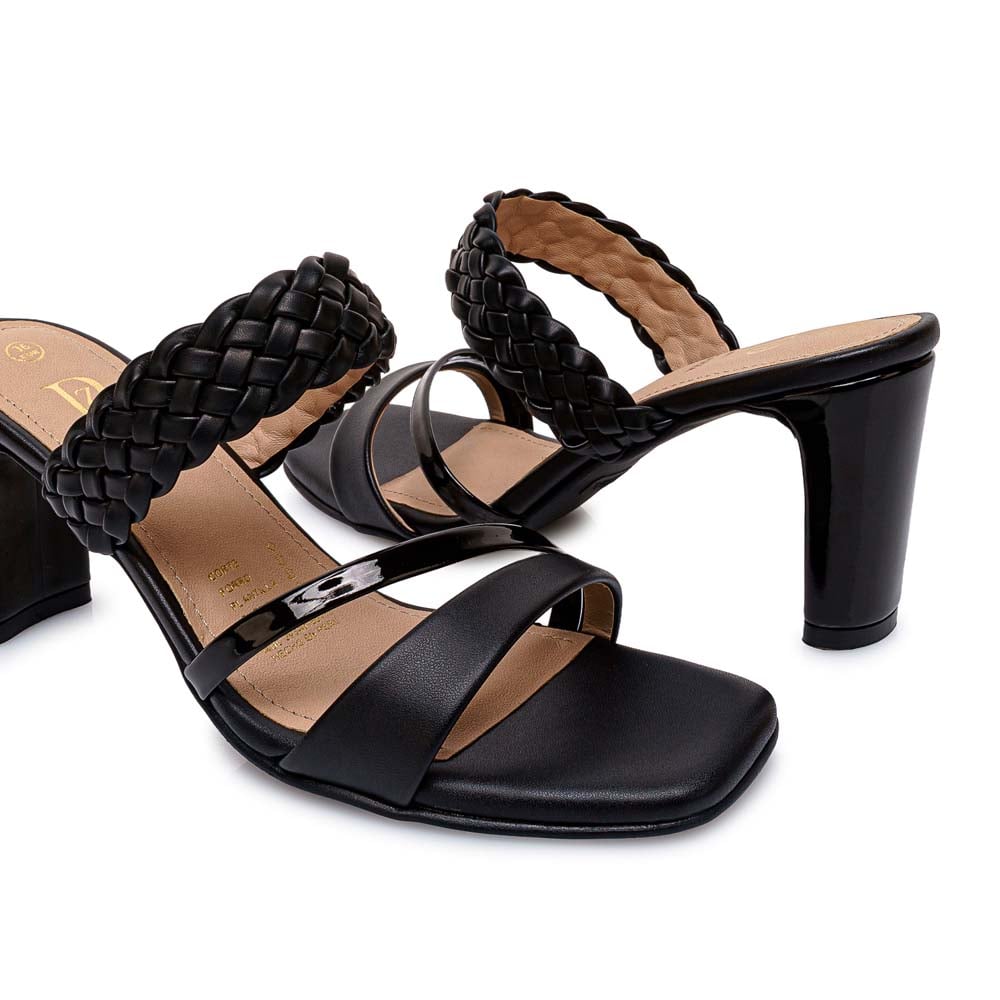 SANDALIA D'ORSAY CASUAL DON-2610 NEGRO PIAZZA - 2