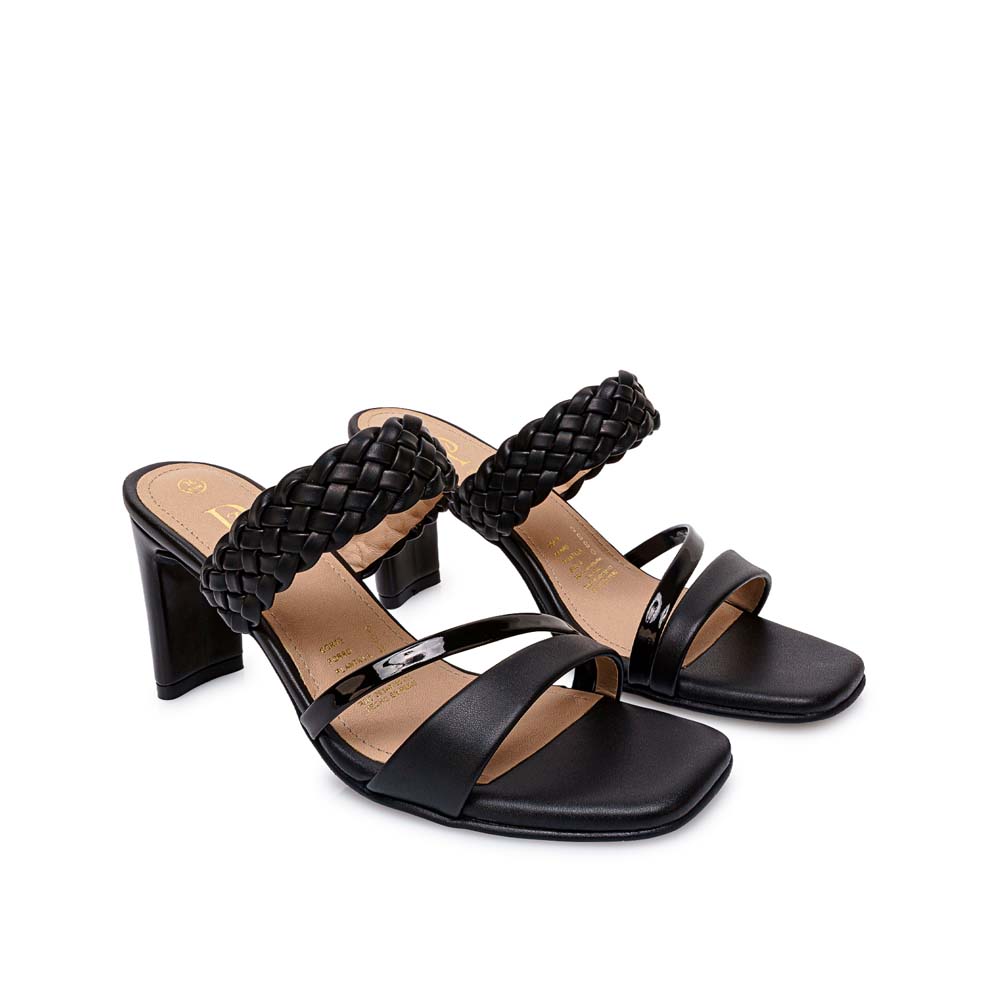 SANDALIA D'ORSAY CASUAL DON-2610 NEGRO PIAZZA - 4