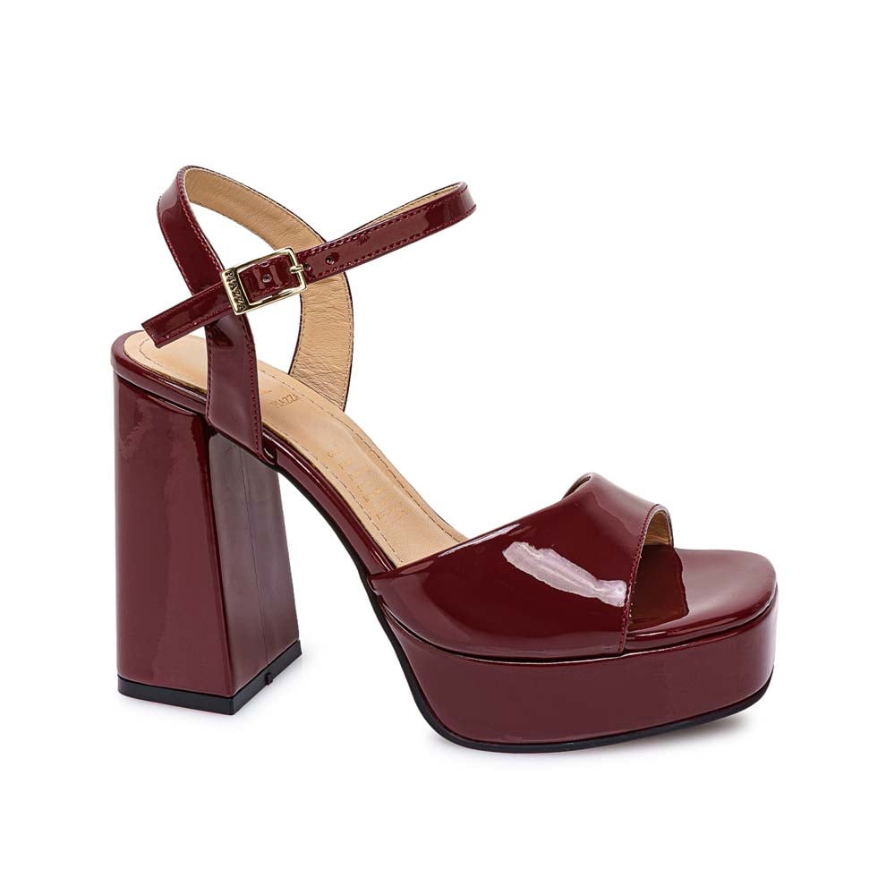 SANDALIA D'ORSAY CASUAL KATHE-2611 VINO PIAZZA - 1