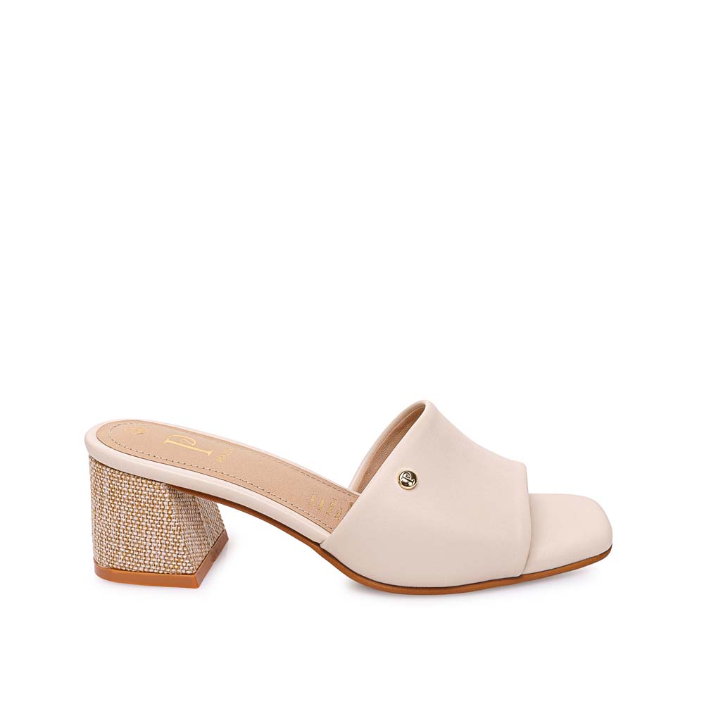 SANDALIA SLIDE CASUAL DON-2611 HUESO PIAZZA - 1