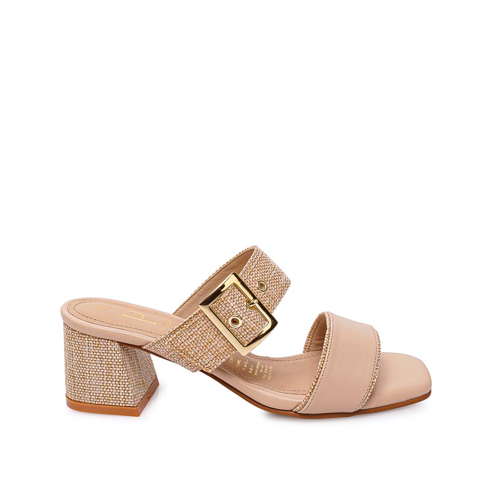 SANDALIA D'ORSAY CASUAL DON-2614 BEIGE PIAZZA - 1