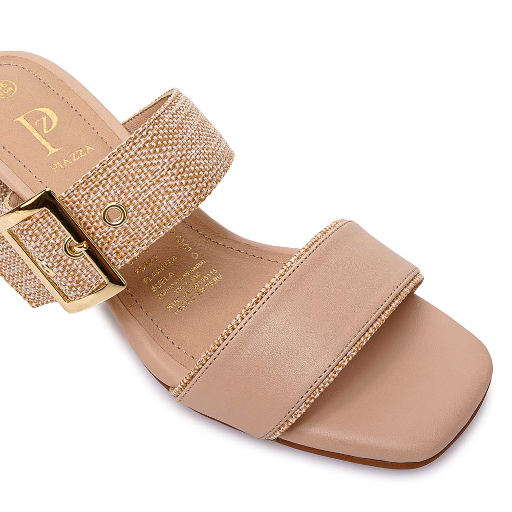 SANDALIA D'ORSAY CASUAL DON-2614 BEIGE PIAZZA - 3