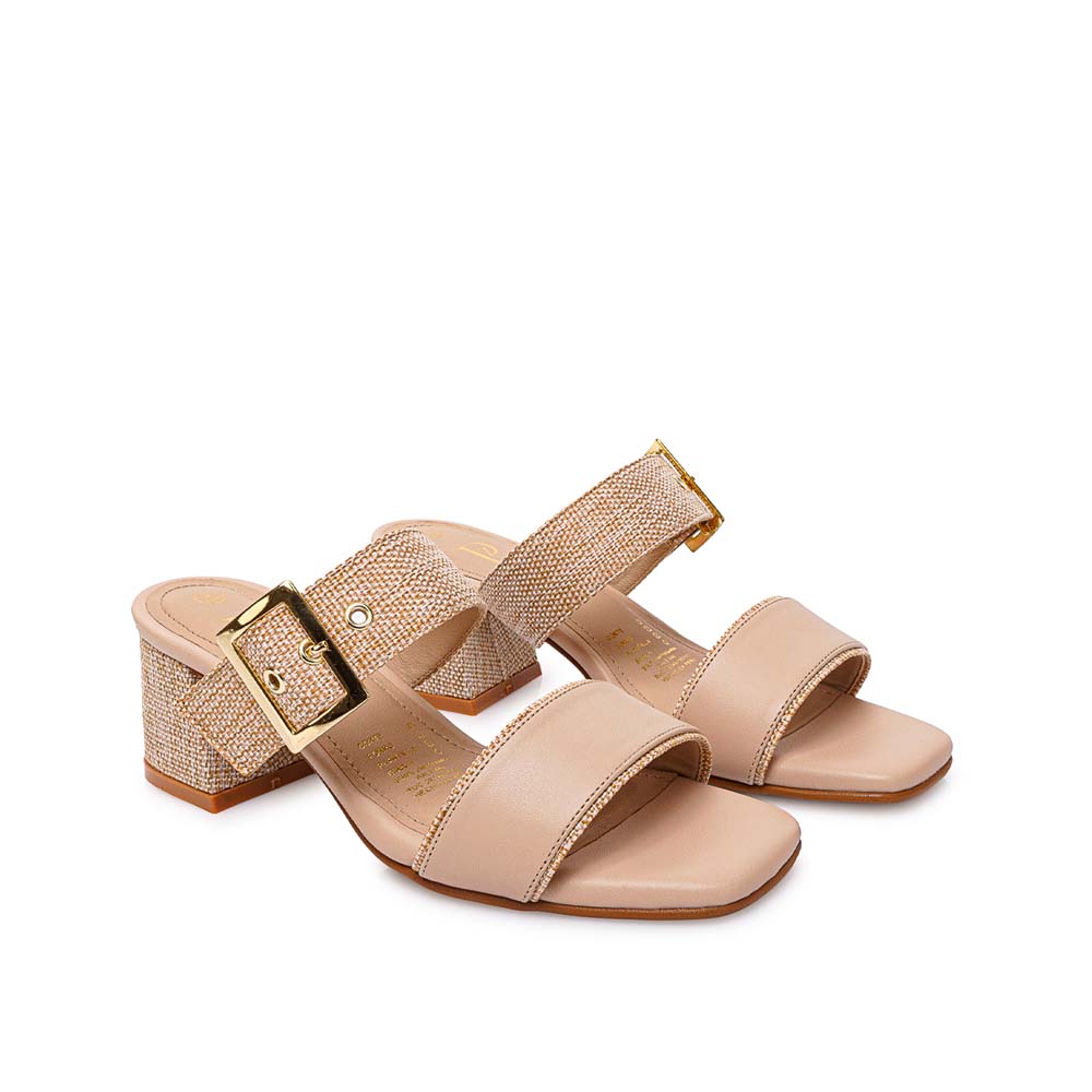 SANDALIA D'ORSAY CASUAL DON-2614 BEIGE PIAZZA - 4