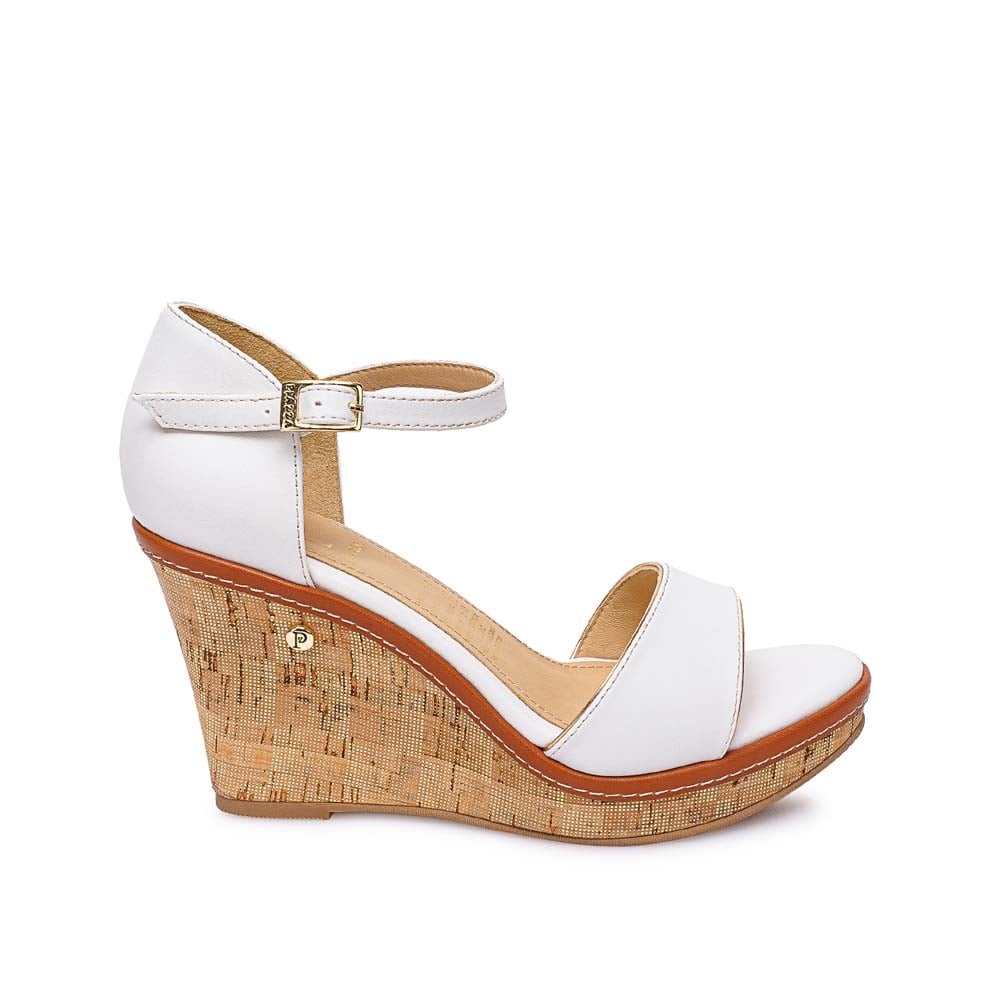 SANDALIA D'ORSAY CASUAL WAL-2606 BLANCO PIAZZA - 1