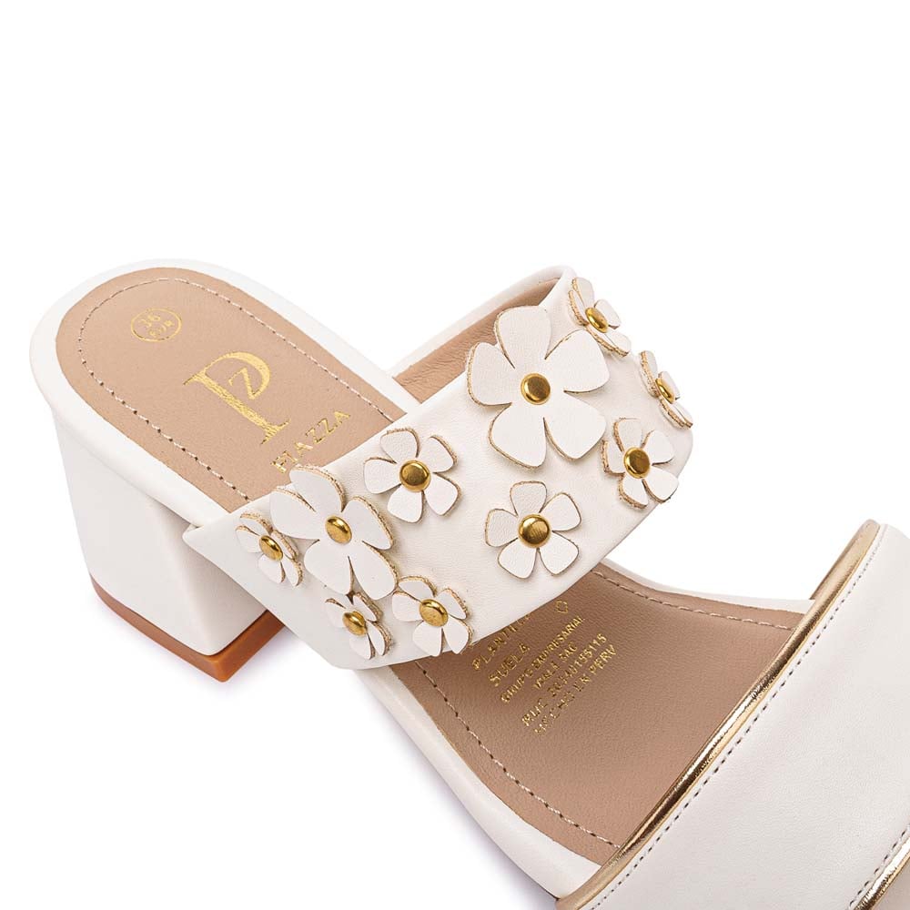 SANDALIA D'ORSAY CASUAL DON-2615 BLANCO PIAZZA - 3