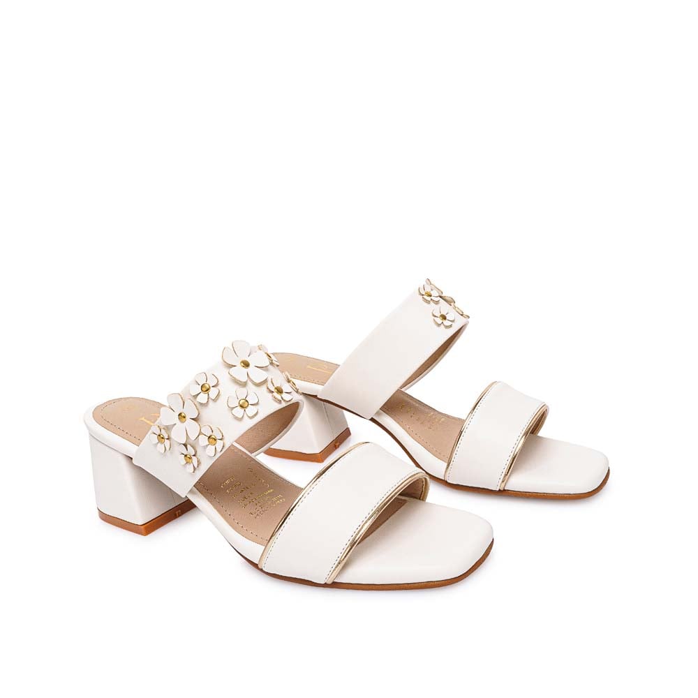 SANDALIA D'ORSAY CASUAL DON-2615 BLANCO PIAZZA - 4